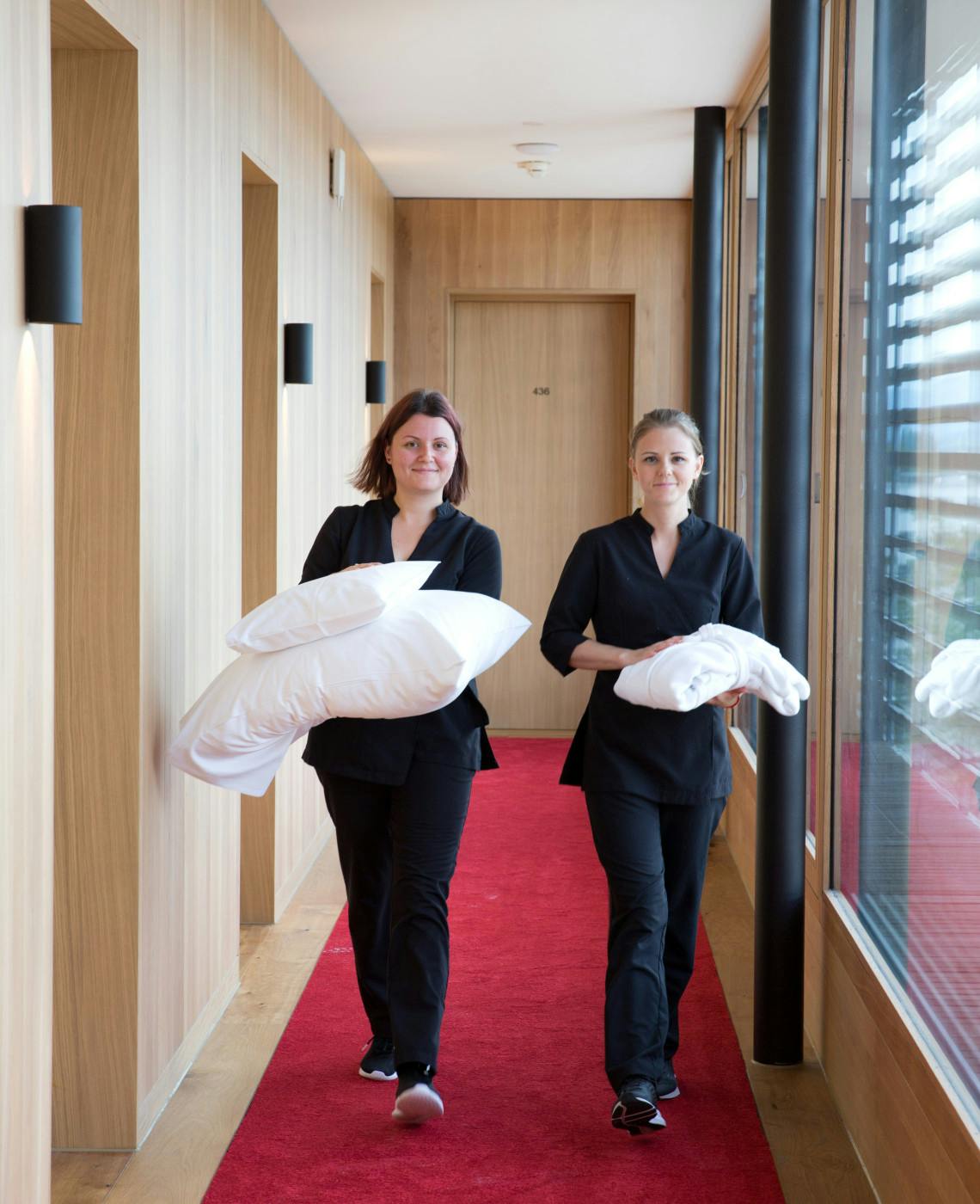 Housekeeping Mitarbeiterinnen, Schwärzler Hotels